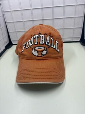 University Of Texas Longhorns Baseball Cap Adjustable Orange Football
